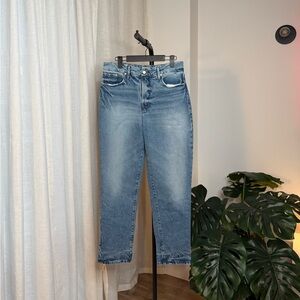 Good American Straight Leg Jean - Size 8